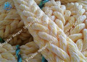 China Professional Braided Polypropylene Rope Marine Supply White Color 12 Strands Filament Composite on sale