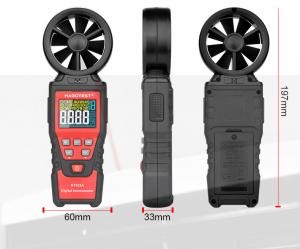 Buy cheap 9999 CFM Handheld Digital Anemometer , HT625B Wind Meter Anemometer product