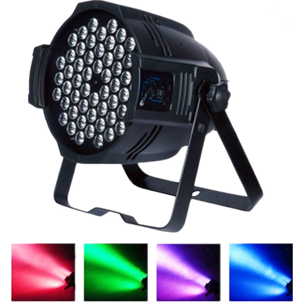 Buy cheap Mute Fan Cooling RGBW LED Stage Light 54 LEDs Party Club Disco Wedding Light Sound Activated DMX512 product