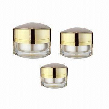 Buy cheap Cosmetic Jars for Skin Care Cream, OEM Orders are Welcome, Made of Acrylic product