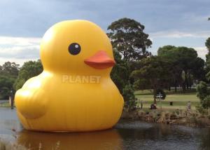 Buy cheap Water Game Equipment Advertising Life Buoy Children Buoy Giant Inflatable Promotion Yellow Duck product