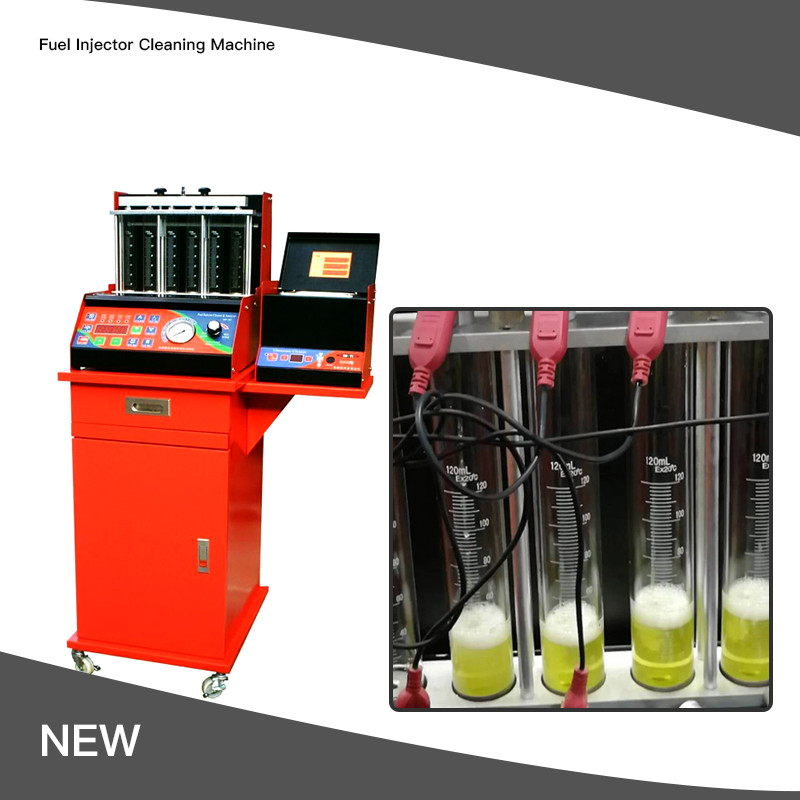 Buy cheap Ultrasonic 100W 8 Cylinder Fuel Injector Cleaning Machine 240V 0.6Mpa product