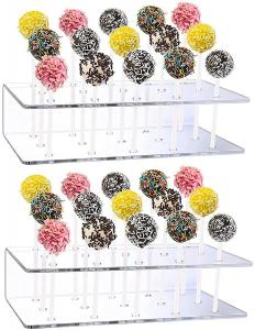 Buy cheap Wedding Birthday Acrylic Lollipop Stands 1.2cm3 For Donut Candy Ice Cream product