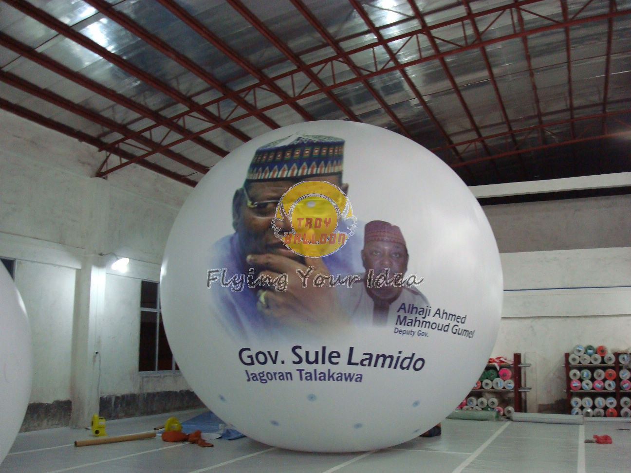 Buy cheap Customized PVC Political Advertising Balloon with Good Elastic for Political Election product