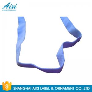 Buy cheap Decorative Coloured Fold Over For Underwear Elastic Binding Tape Good Stretch product