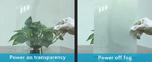 Buy cheap ITO Electric Blackout Glass Film Electric Privacy Film rectangle product