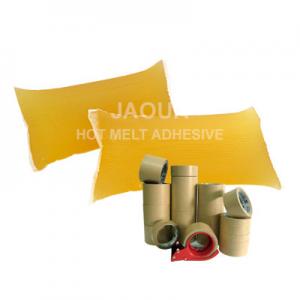 Buy cheap Light yellow color hot Melt PSA Pressure Sensitive Adhesive Rubber Based Aging Resistance for tapes product