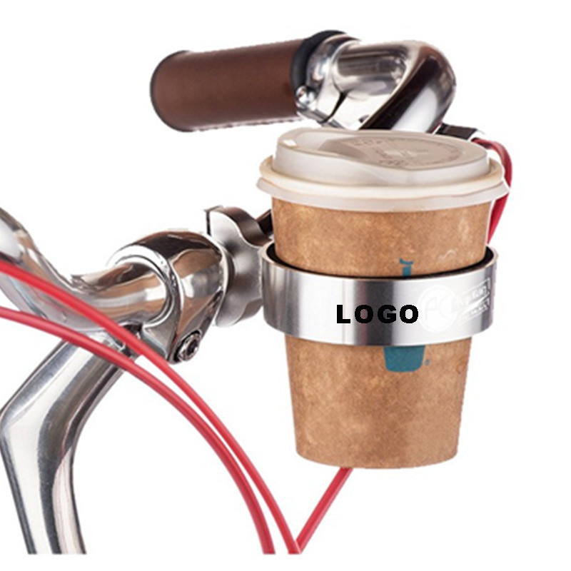 Buy cheap Stainless Bike Coffee Rack Cup Stand Bike Mug Holder  Logo Customized product