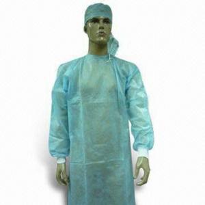 Buy cheap Disposable Surgical Gown, Used for Medical Purposes, Made of PP, SMS/SF Nonwoven product