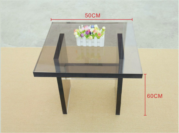 Buy cheap High Grade 50*60mm 15mm Thickness Tempered Glass Panels For Tea Table product