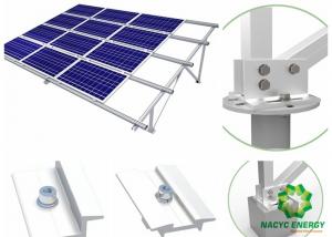 Buy cheap Grid Tie Solar 	Ground Mount Solar Racking Systems Support Modules  Mounting Bracket Solar Panel   Mount Rail product
