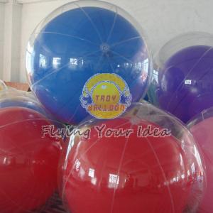Buy cheap Transparent Inflatable Advertising Inflatable Helium Balloon for Entertainment events product