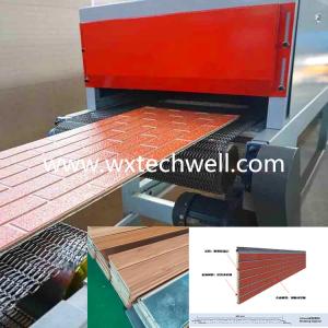China 16 x 380mm PU Foam Insulated Exterior Decorative Wall Panel Roll Forming Machine on sale