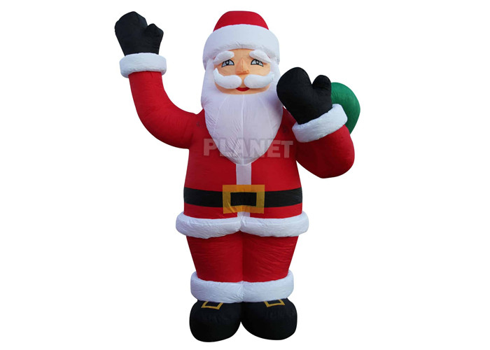 Buy cheap Custom Advertising Christmas Inflatable Santa Inflatable Santa Claus For Holiday Celebrate product