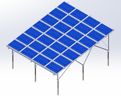 Buy cheap Aluminum Solar Panel Mounting System Easy Installation PV Mounting Structures product