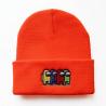 Buy cheap Character 60cm Fluorescent Knit Beanie Hats Custom Pattern from wholesalers
