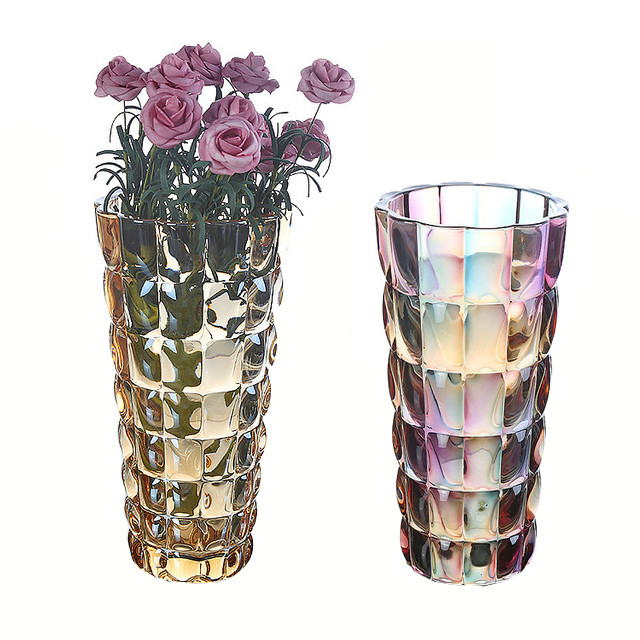 Buy cheap Colorful Crystal Vase Home Decoration Vase  Flower Contatiner product