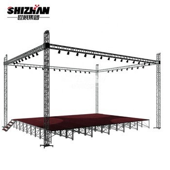 Buy cheap Display Aluminum Event Concert Lighting Portable Stage Truss from wholesalers