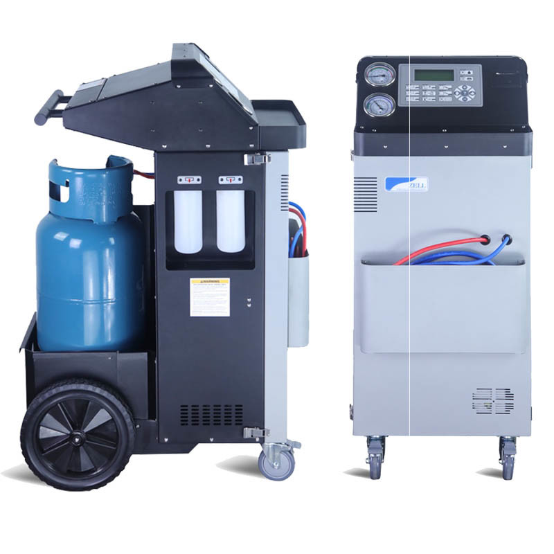 Buy cheap 3.6CFM Bus Air Conditioning Recovery Machine AC Recharge Equipment 750mL product
