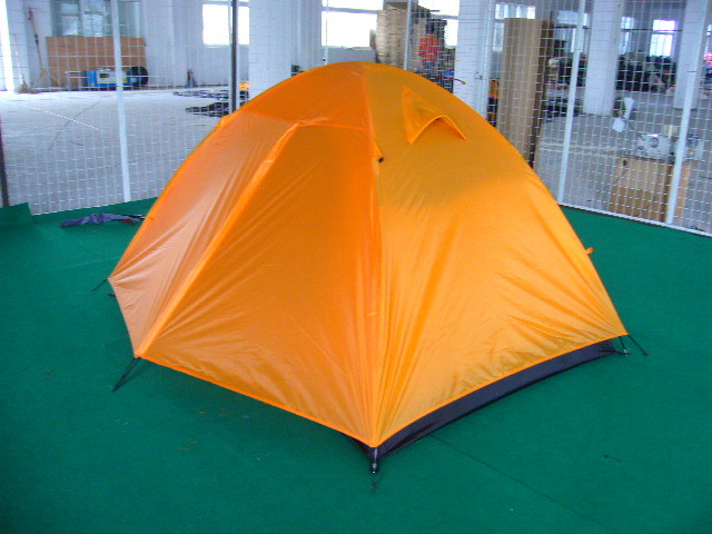 Buy cheap double-layer  waterproof camping tent for 1-2 person dome tent igloo tent product