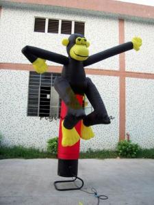 Buy cheap Custom Inflatable Air Dancer / Sky Dancer Inflatable Monkey Shaped Of Promotion product