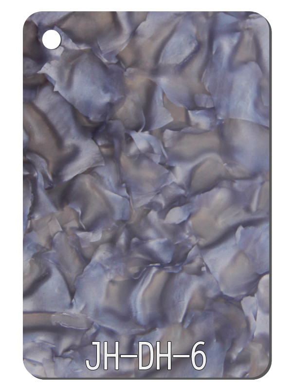 China Purple Gray Petal Pattern Decorative Ceiling Panel Acrylic Sheet Furniture Crafts on sale
