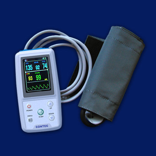 Buy cheap ICU patient monitor PM50 24 H Ambulatory Blood Pressure Monitor,SPO2+SW,3 Cuffs,NIBP product