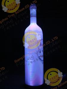 Buy cheap Customized Oxford Inflatable Bottle Reusable LED Light For Special Events product