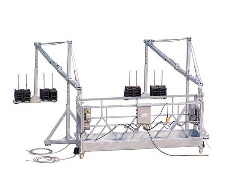 Buy cheap Building Construction Suspended Work Platform 500KG Capacity Temporarily Installed product