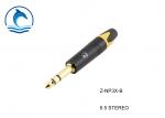 Buy cheap 6.35mm TRS Microphone Connector Z-NP3X-B For Electrical Guitar Speaker product