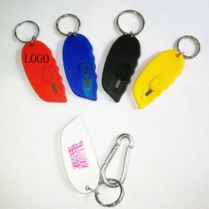 Buy cheap Stainless Steel Payper Knife Mine Knife Keychain Logo Customized product