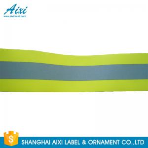 Buy cheap Printed Retro Fire Resistant Reflective Fabric Tape For FR Safety Workwear product