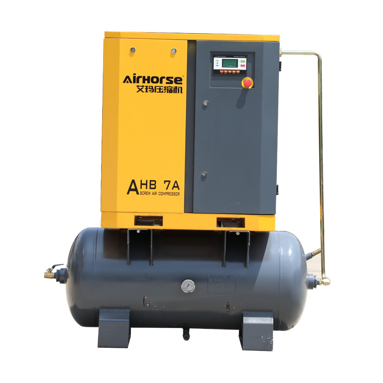 Buy cheap 5.5KW Electric Screw Air Compressor with 300L receiver compressor de aire product