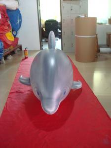 Buy cheap 1.5m Long Airtight Dolphin Shaped Swimming Pool Toy Display In Showroom product