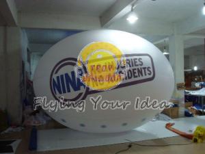 Buy cheap Huge Two sides digital printed Oval Balloon with Good Elastic for Outdoor Advertising product