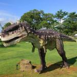 Buy cheap Theme Park  Realistic Animatronic Dinosaur Carnotaurus With Movement And Sound Customization product