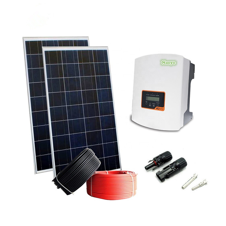 Buy cheap 3KW 5KW Pure Sine Wave Solar PV Panel For House Complete Generator System product