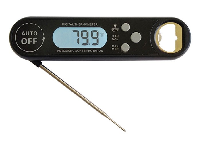 Buy cheap Auto Rotation Screen Bbq Temperature Thermometer , Digital Food Probe Thermometer product