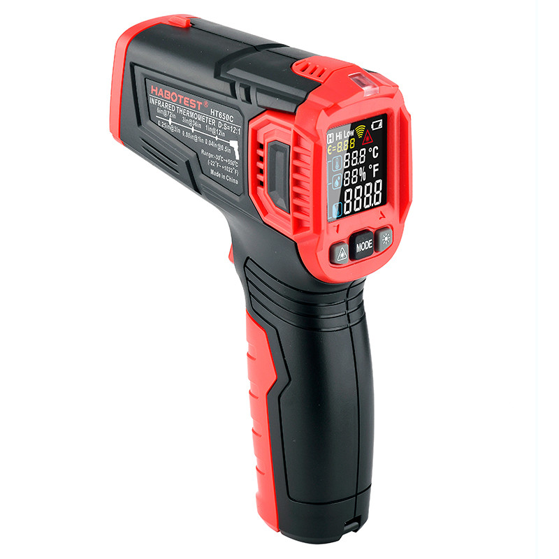 Buy cheap 550 Degree Digital Laser Infrared Thermometer , Handheld Infrared Temperature Gun product