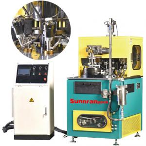 Buy cheap Rotary Compound Lining Machine Aerosol Cone Can And Dome Making product