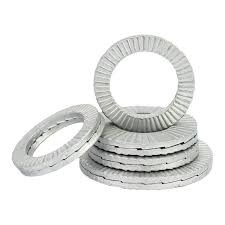 Double-Layer Self-Locking Anti-Loosening Washers: 304 Interlocking Anti-Loosening & Anti-Slip Lock Washers DIN25201