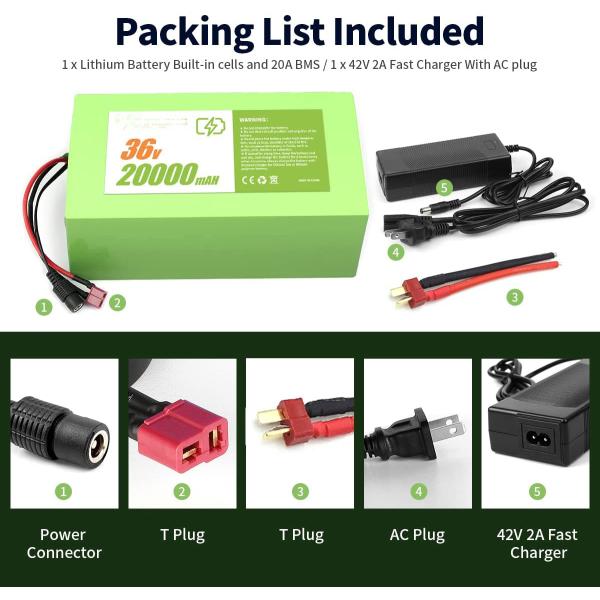 PVC Vacuum Cleaner Rechargeable Vehicle Lithium Battery 7.7kg 36V 8Ah