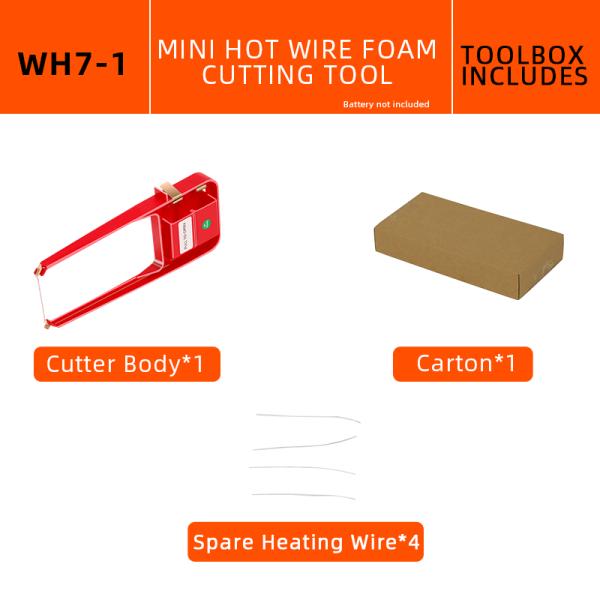 Handheld Battery Mini Hot Wire Cutter CE For Diy 60HZ