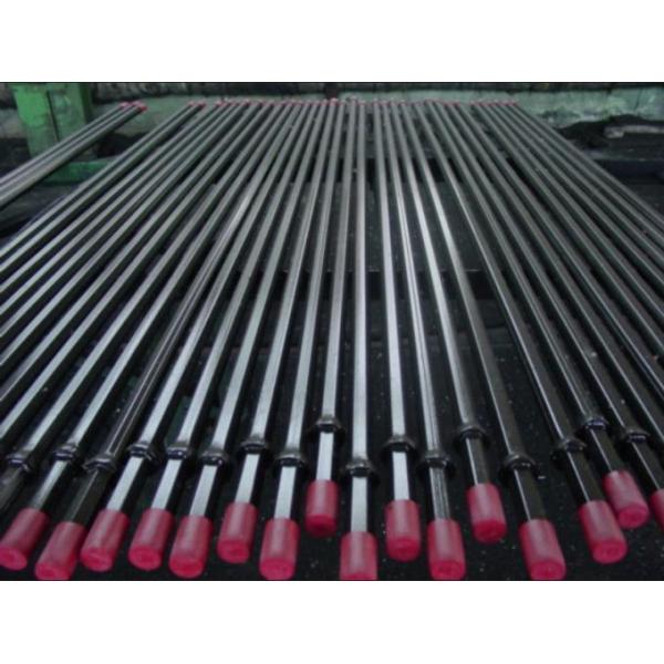 Mining Rock Hexagonal Tapered Drill Rod 11 Degree 610mm - 8000mm Length