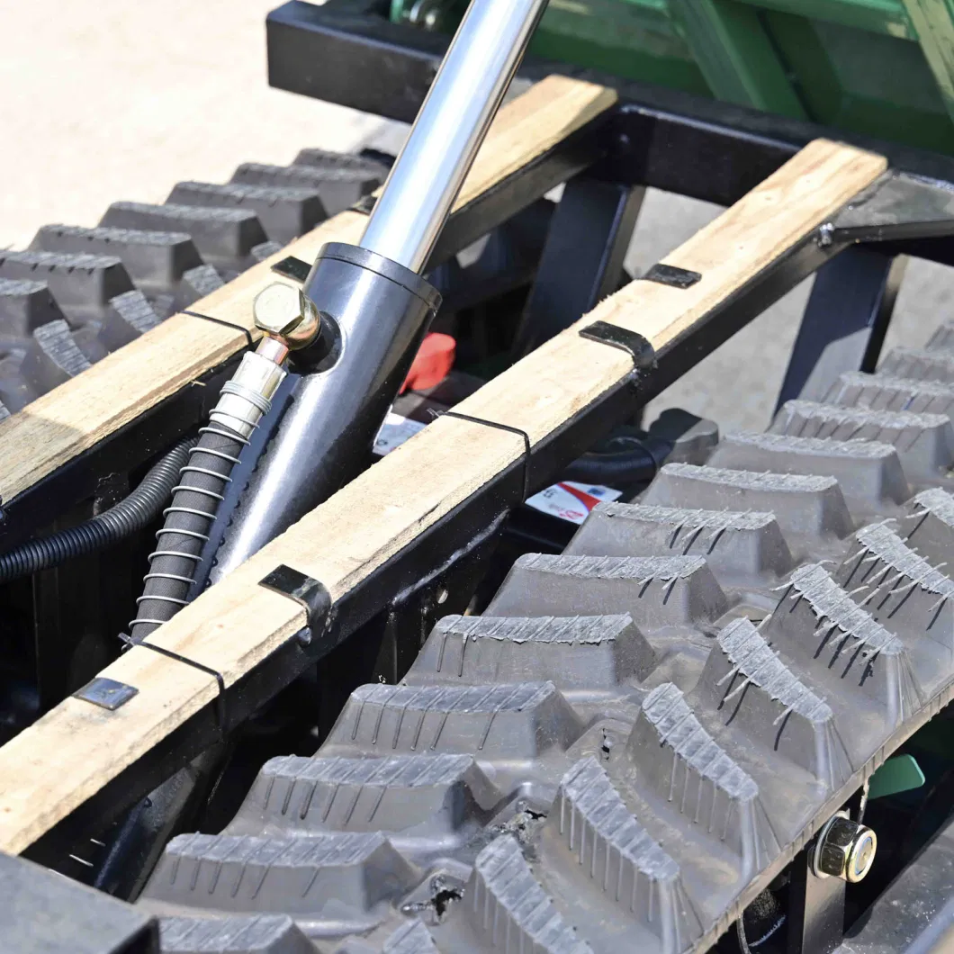 Diesel Engine Powered GF2000 Rubber Crawler Dumper Track 2000kg Construction Machinery