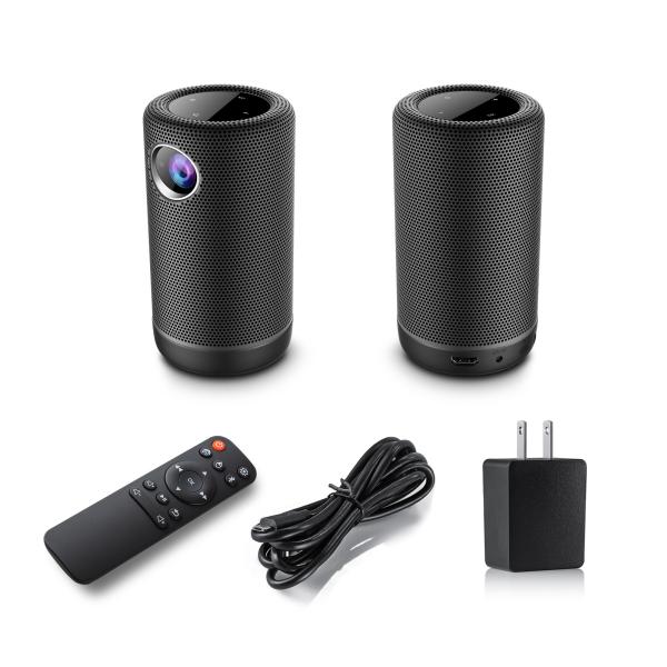 DLP Battery Powered Projector WiFi Bluetooth 150 Lumen Portable Mini Led Projector