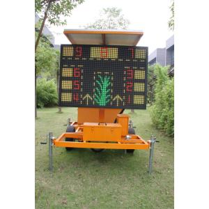 Buy cheap Trailer Mounted Programmable Led Moving Message Sign For Advertising product