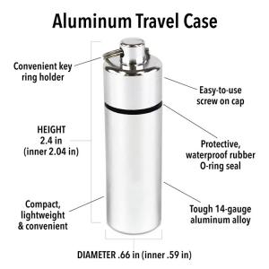 Buy cheap Earphone Aluminum Carrying Case Earphones Headset Parts Earplugs Cases product