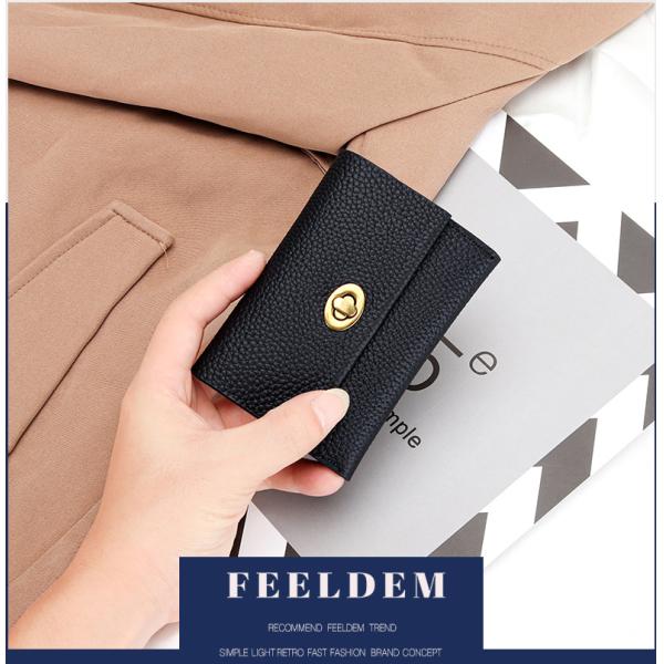GENUINE LEATHER Small Card Short Layer Cowhide Business Card Multifunctional Niche Coin Purse