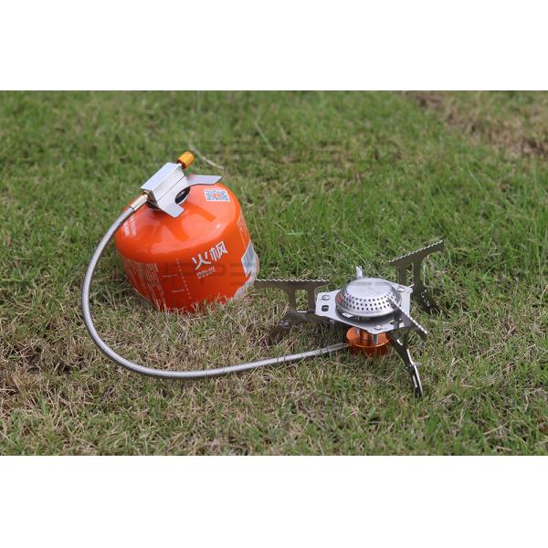 4600W Firepower Windproof Camping Stove with Piezo Ignition Lightweight and Portable
